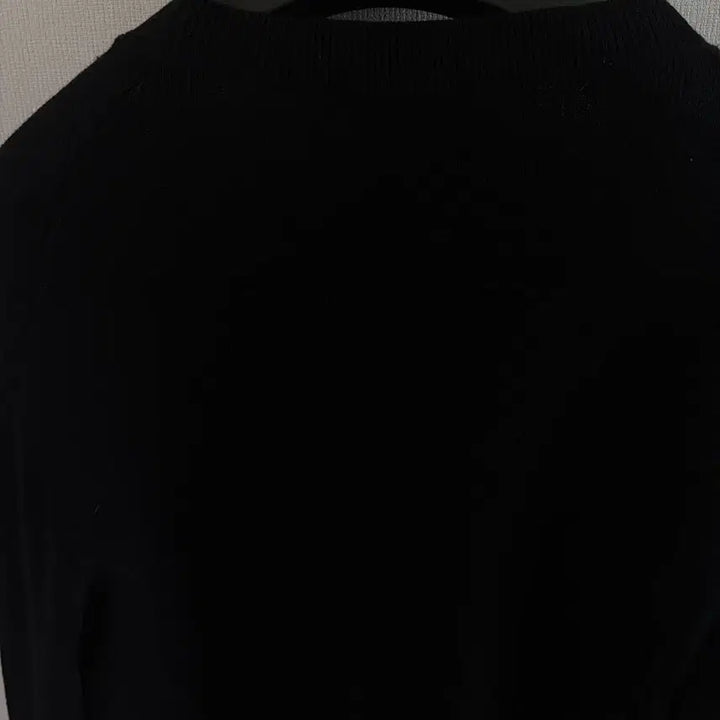 [BUNJANG] AMI Small Heart Black Wool Cardigan L / 아미 스몰 하트 블랙 가디건 L