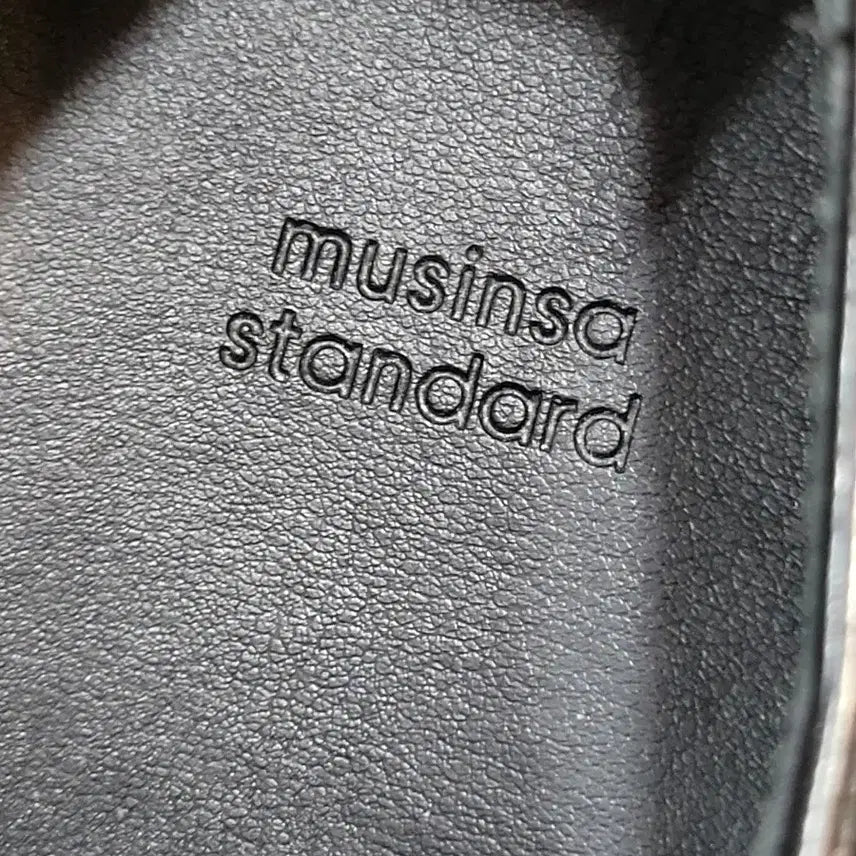 [BUNJANG] Musinsa Square Derby Shoes / 정품 무신사 아이드 스퀘어 더비슈즈