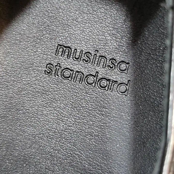 [BUNJANG] Musinsa Square Derby Shoes / 정품 무신사 아이드 스퀘어 더비슈즈