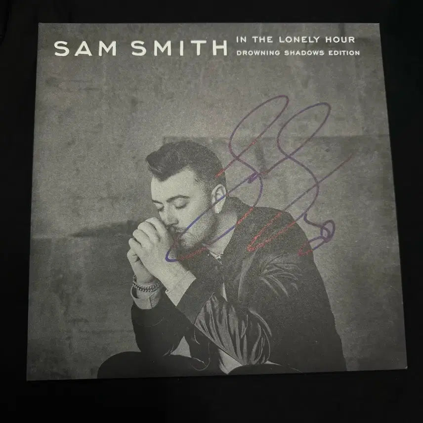 [BUNJANG] Sam Smith Signed LP / 샘 스미스 친필 싸인 lp