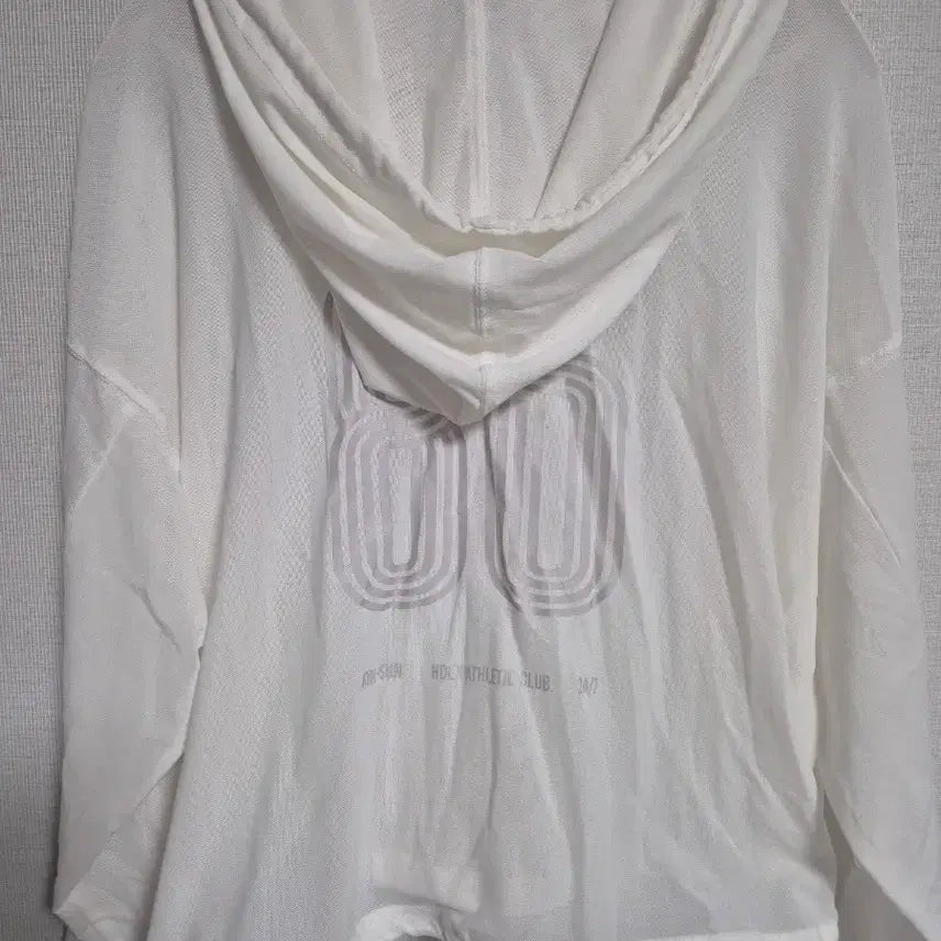 [BUNJANG] HDEX White Crop Hoodie M / HDEX 화이트 크롭 후드티 M