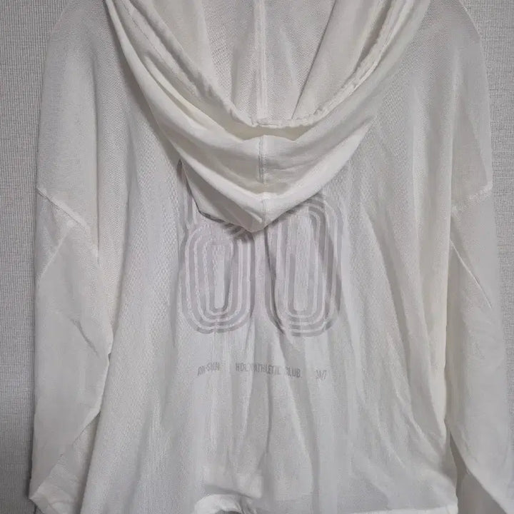 [BUNJANG] HDEX White Crop Hoodie M / HDEX 화이트 크롭 후드티 M