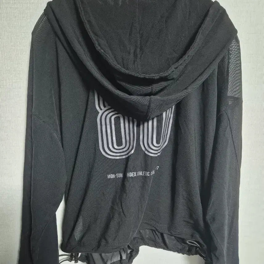 [BUNJANG] HDEX Black Crop Hoodie M / HDEX 블랙 크롭 후드티 M