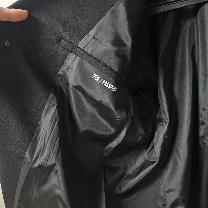 [BUNJANG] Q Cumbers 3-Button Jacket (Black) / 큐컴버스 (Q Cumbers) / 3버튼 자켓 (블랙) / 4 사이즈