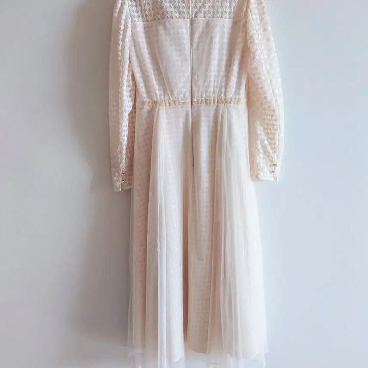 [BUNJANG] Misha Lace Mesh Long Dress / 미샤 레이스망사  롱 원피스