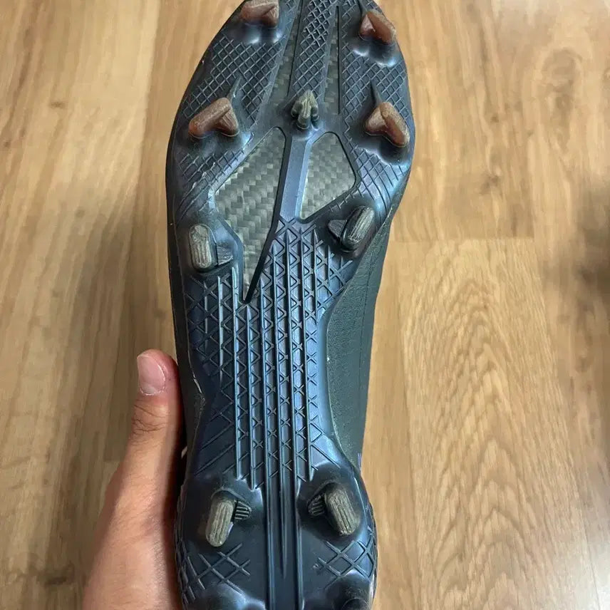 [BUNJANG] Adidas Speedflow .1 FG Black Soccer Cleats / 아디다스 X 스피드플로우 .1 FG 블랙 260