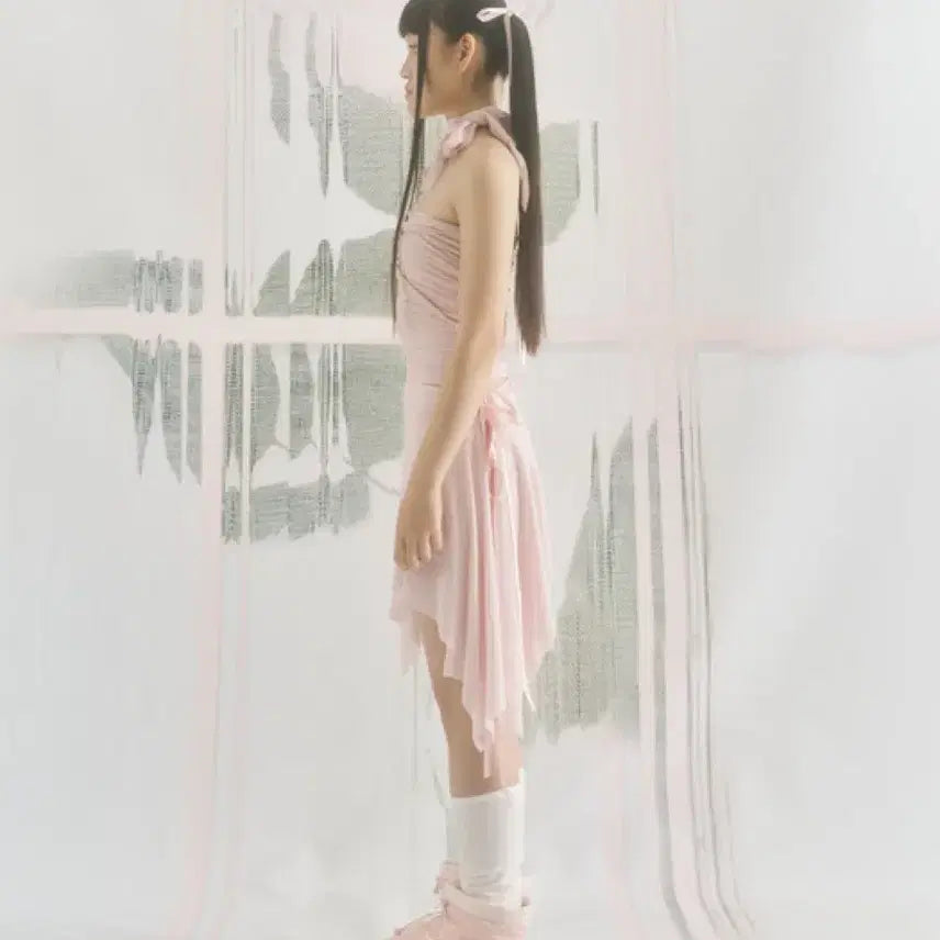 [BUNJANG] Inner Museum Modal Shirred Drape Top / Inner museum 이너뮤지엄 모달 셔링 드레이프 탑