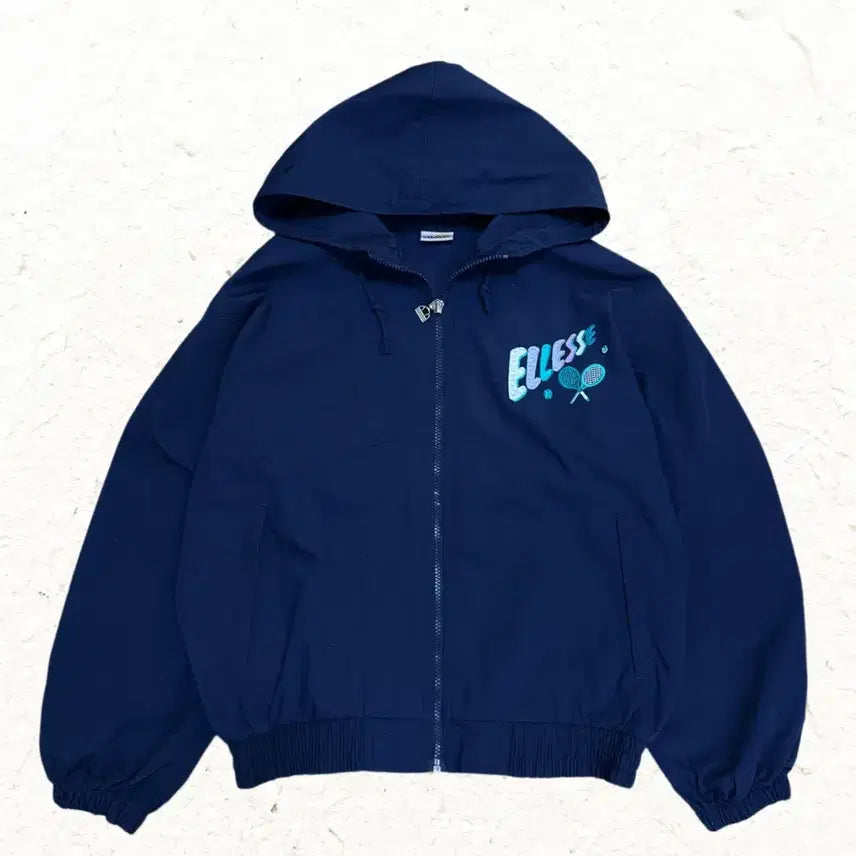 [BUNJANG] Ellesse 90s Navy Nylon Jacket / ellesse 90s 네이비 바람막이 자켓