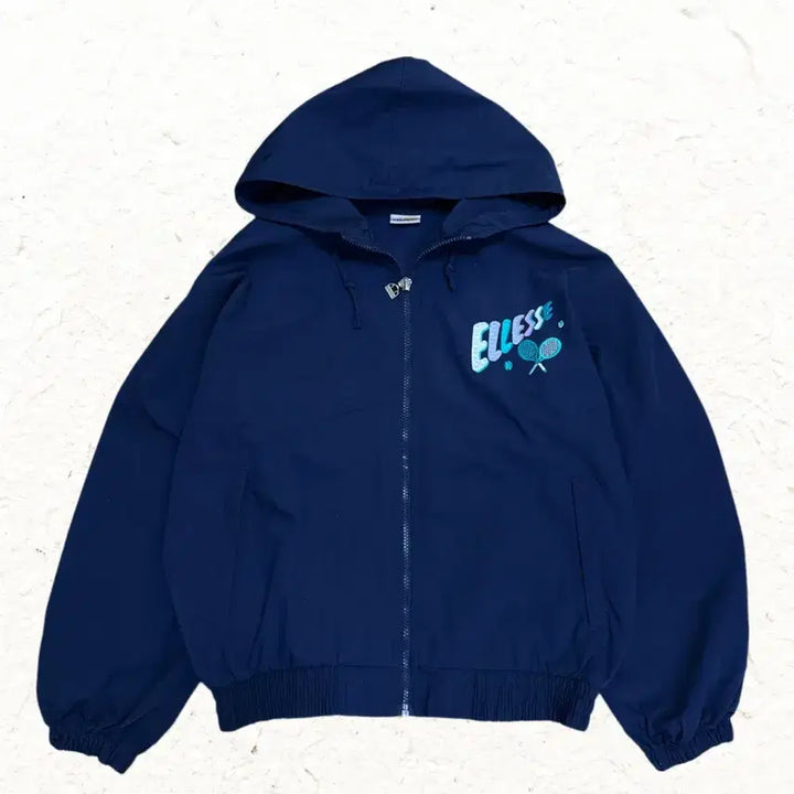 [BUNJANG] Ellesse 90s Navy Nylon Jacket / ellesse 90s 네이비 바람막이 자켓