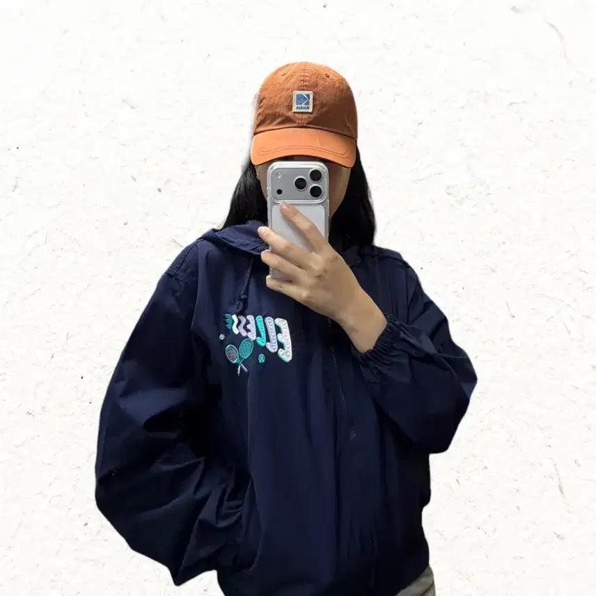 [BUNJANG] Ellesse 90s Navy Nylon Jacket / ellesse 90s 네이비 바람막이 자켓