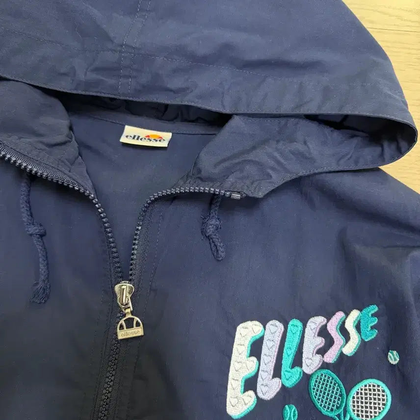 [BUNJANG] Ellesse 90s Navy Nylon Jacket / ellesse 90s 네이비 바람막이 자켓