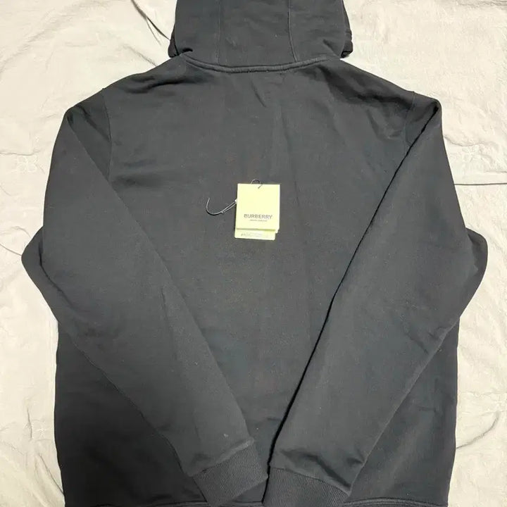 [BUNJANG] Burberry Icon Hooded Zip-Up Black / [L] (105) 버버리 아이콘 후드 집업 블랙