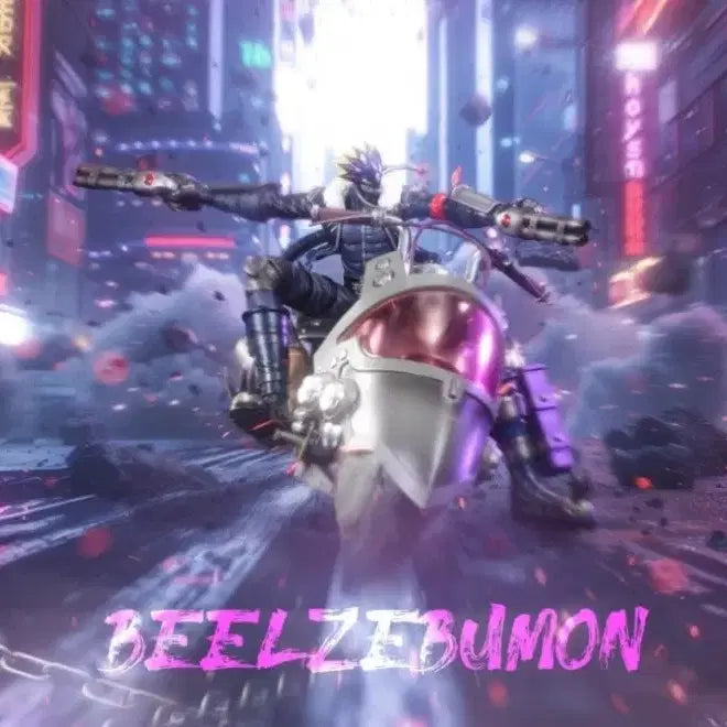 [BUNJANG] DMX Studio Beelzemon Resin Figure / 디지몬 레진 피규어 DMX 스튜디오 베르제브몬