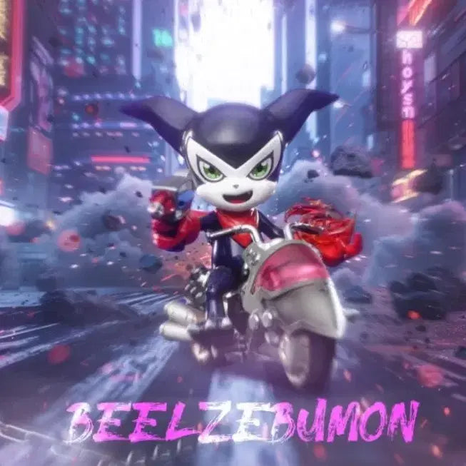 [BUNJANG] DMX Studio Beelzemon Resin Figure / 디지몬 레진 피규어 DMX 스튜디오 베르제브몬