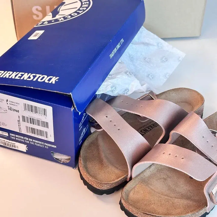 [BUNJANG] Birkenstock Arizona Copper Narrow Sandals / 버켄스탁 아리조나 코퍼 내로우 37사이즈 팝니다