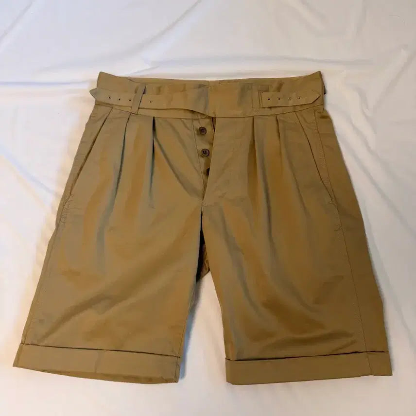 [BUNJANG] Soundman Norton Khaki Shorts / 사운드맨 Soundman khaki Norton 반바지 shorts