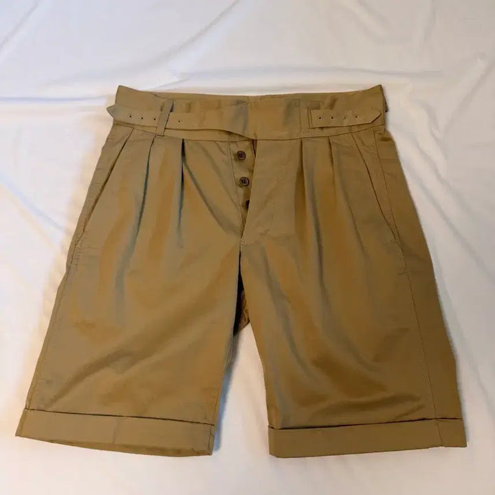 [BUNJANG] Soundman Norton Khaki Shorts / 사운드맨 Soundman khaki Norton 반바지 shorts