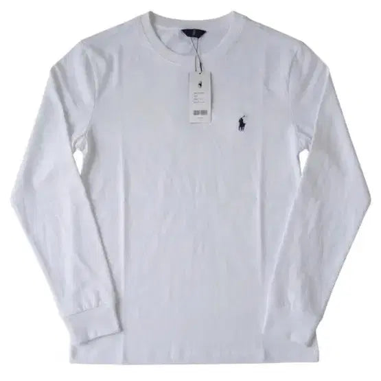 [BUNJANG] Polo Ralph Lauren Long Sleeve T-Shirt / (오늘만이가격) 폴로 랄프로렌 긴팔 티셔츠 화이트 롱슬리브