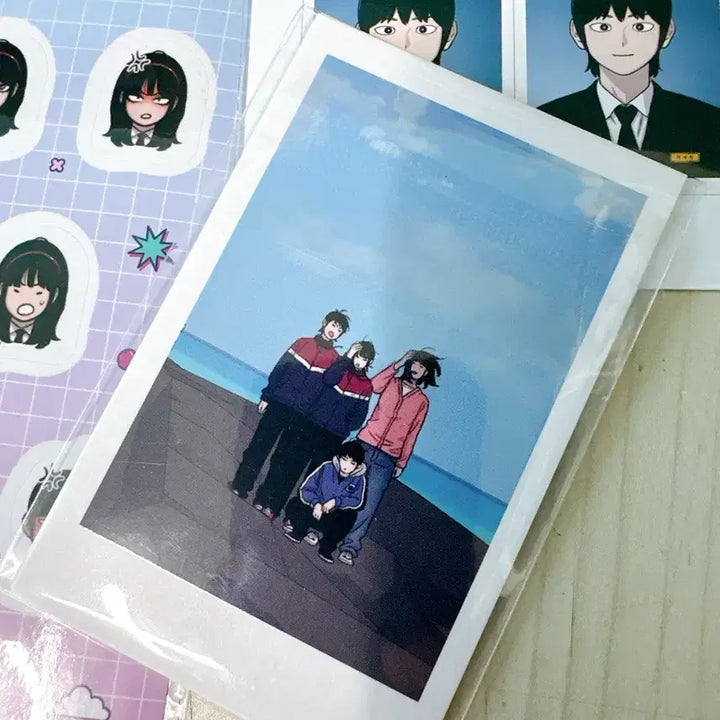 [BUNJANG] Byeol isam Shop Jisoo Won POB Set / 별이삼샵 특전 스티커 폴라로이드 증사 증명사진 미개봉