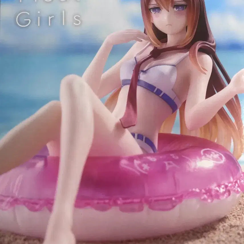 [BUNJANG] Makise Kurisu Aqua Float Girls Figure / 마키세크리스 아쿠아 플로트걸즈