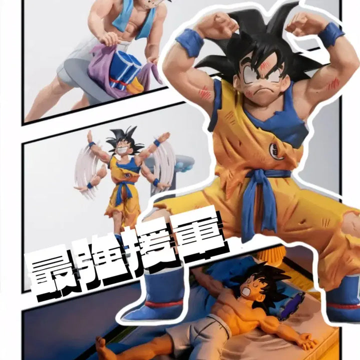 [BUNJANG] SenzuBean Studio Dragon Ball Goku Spaceship Training Scene 4-Type Resin Statue / 드래곤볼 레진 -  SenzuBean Studio 오공 우주선 훈련씬4종