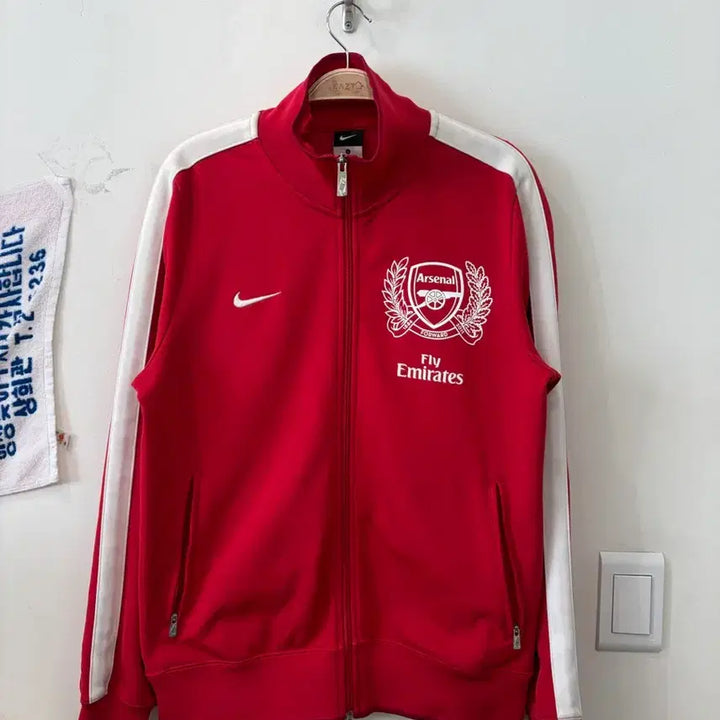 [BUNJANG] Nike Arsenal 125th Anniversary Track Top / 299. 나이키 아스날 125주년 져지 트랙탑