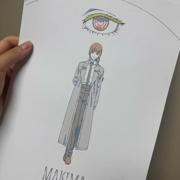 [BUNJANG] MAPPA Chainsaw Man Makima POB Poster / 마파 체인소맨 팝업 특전 마키마