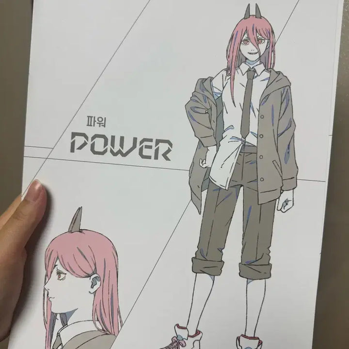 [BUNJANG] MAPPA Chainsaw Man Power POB Poster / 마파 체인소맨 파워 특전 포스터