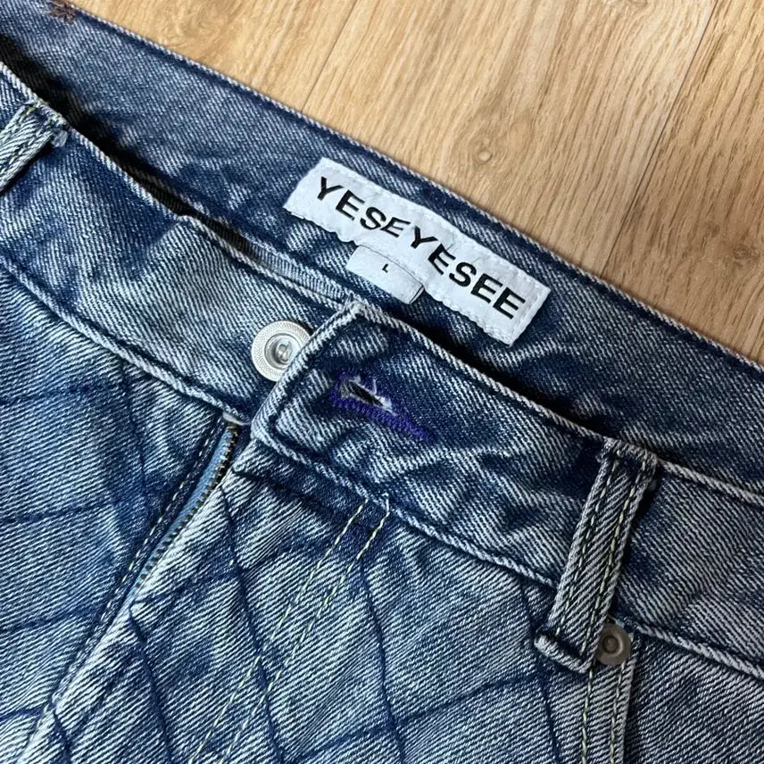 [BUNJANG] YesEyeSee Net Denim Pants L Size / (미착용 신품) 예스아이씨 네트 데님 팬츠 L 사이즈
