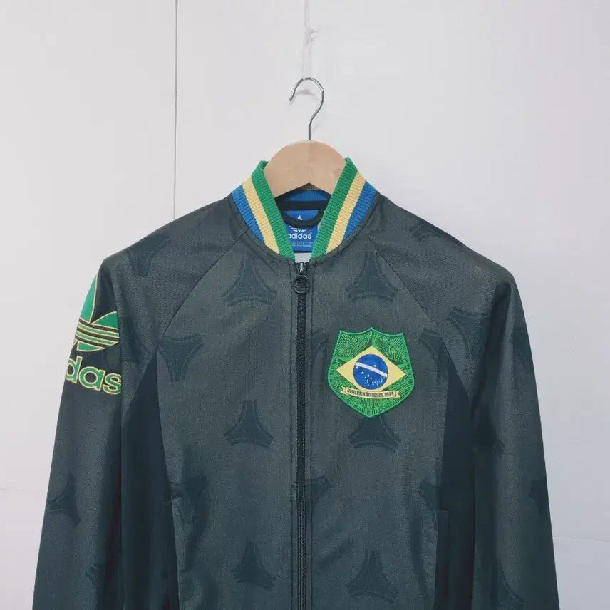 [BUNJANG] Adidas OG Brazil Track Top Jacket / 남성 아디다스 OG 불꽃 브라질 트랙탑 져지 저지 집업 트레이닝복