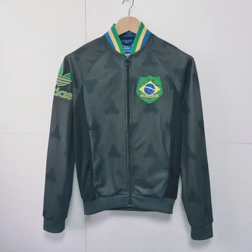 [BUNJANG] Adidas OG Brazil Track Top Jacket / 남성 아디다스 OG 불꽃 브라질 트랙탑 져지 저지 집업 트레이닝복