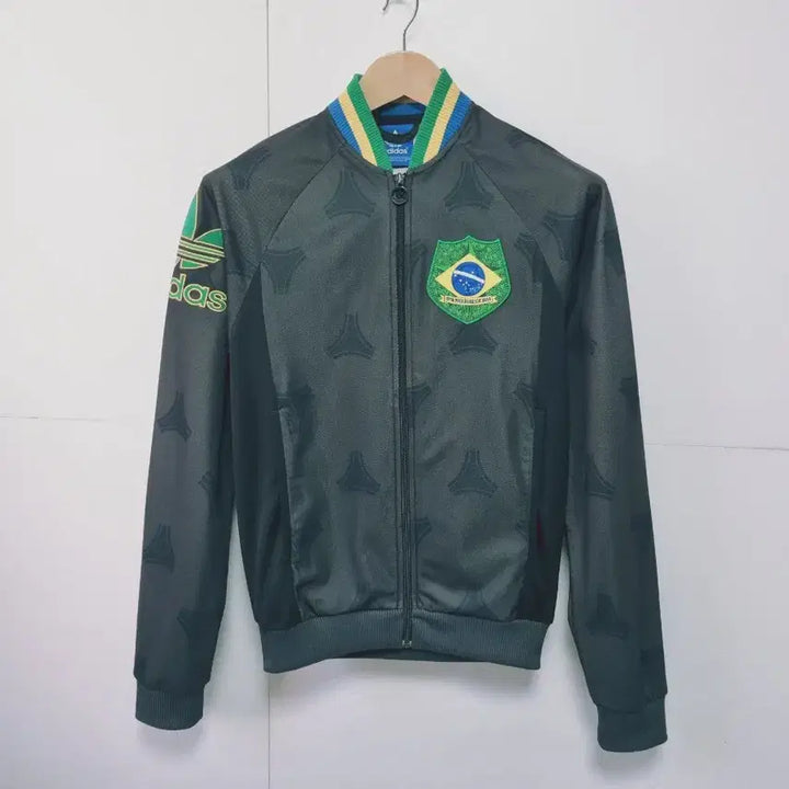 [BUNJANG] Adidas OG Brazil Track Top Jacket / 남성 아디다스 OG 불꽃 브라질 트랙탑 져지 저지 집업 트레이닝복