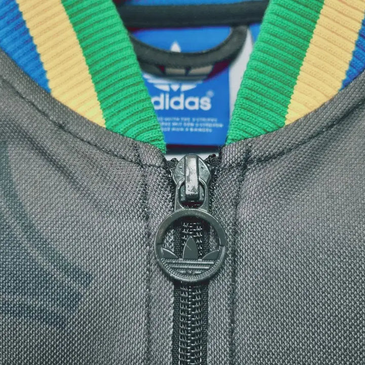 [BUNJANG] Adidas OG Brazil Track Top Jacket / 남성 아디다스 OG 불꽃 브라질 트랙탑 져지 저지 집업 트레이닝복