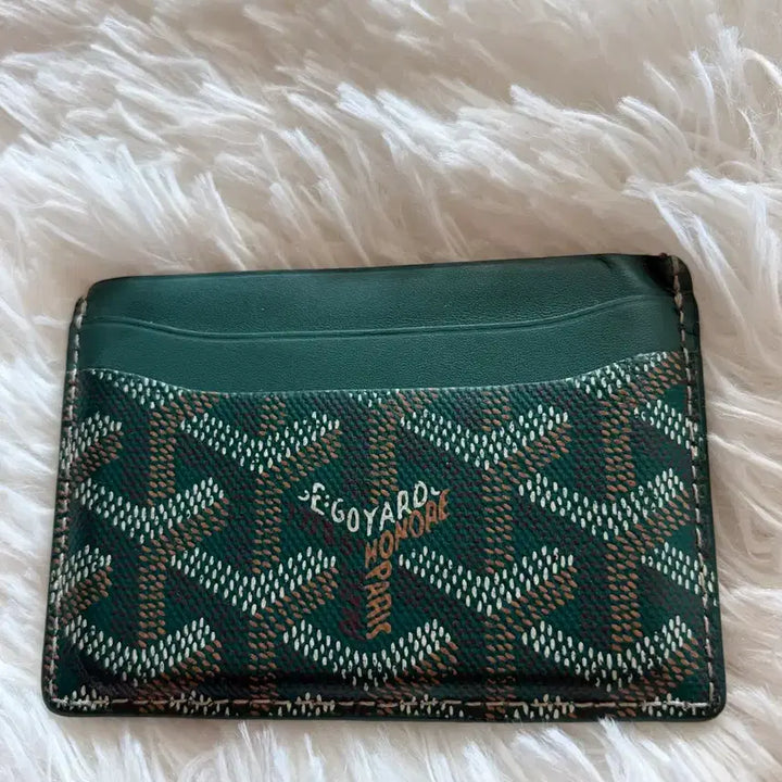 [BUNJANG] Goyard Saint Sulpice Card Wallet Green / [풀구성] 고야드 생쉴피스 카드지갑 그린