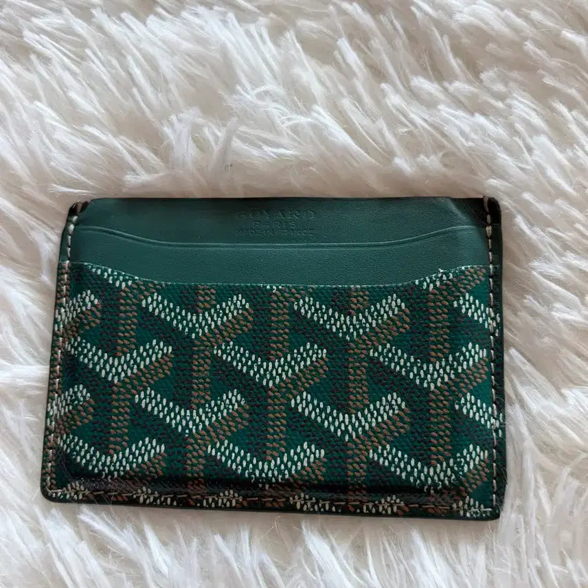 [BUNJANG] Goyard Saint Sulpice Card Wallet Green / [풀구성] 고야드 생쉴피스 카드지갑 그린