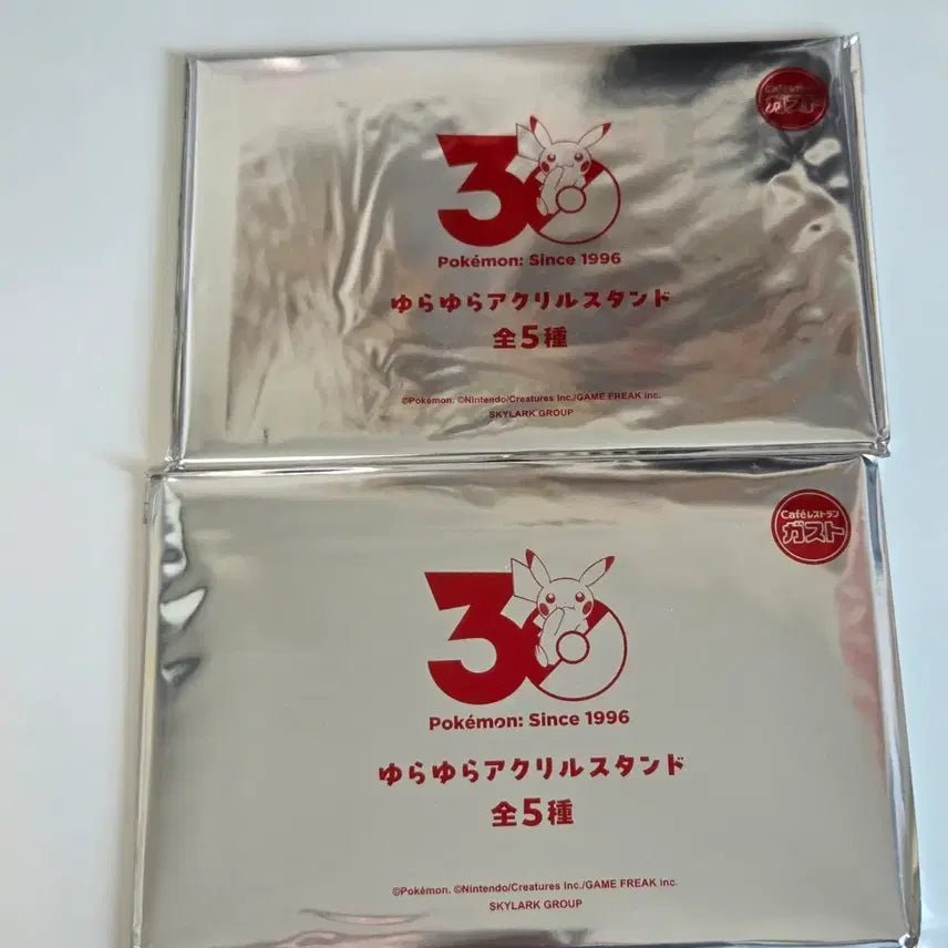 [SOLD OUT] (미개봉) 가스토 콜라보 포켓몬 30주년 흔들흔들 아크릴스탠드