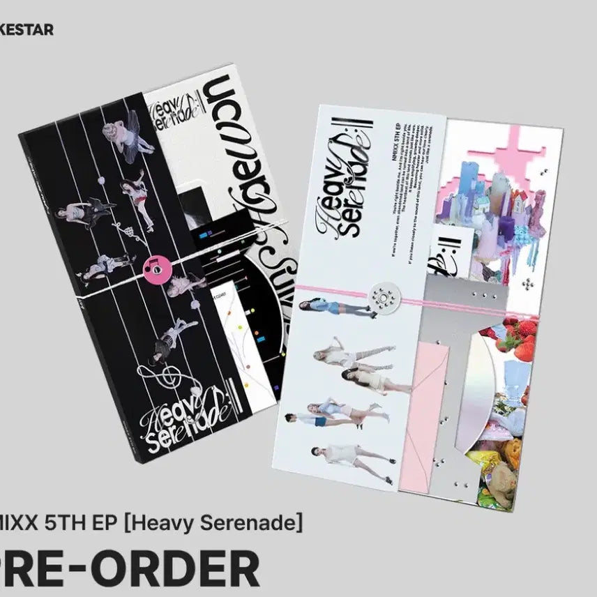 [BUNJANG] NMIXX Heavy Serenade Makestar POB Set / 엔믹스 Heavy Serenade 메이크스타 특전세트