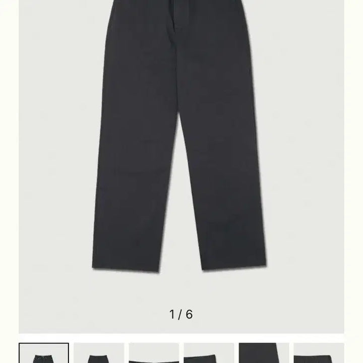 [BUNJANG] ByMood Vintage Signature Pants Charcoal M / 바이무드 빈티지 시그니처 팬츠 차콜 M