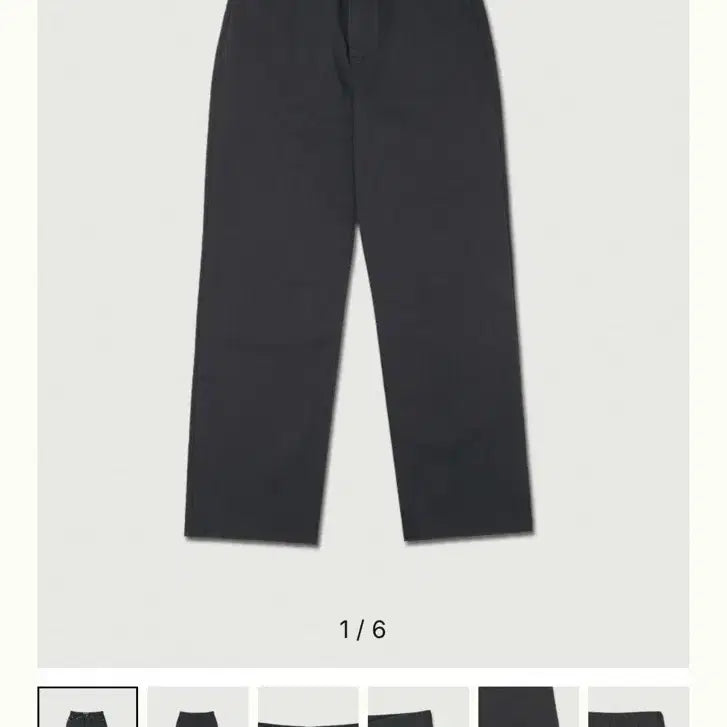 [BUNJANG] ByMood Vintage Signature Pants Charcoal M / 바이무드 빈티지 시그니처 팬츠 차콜 M