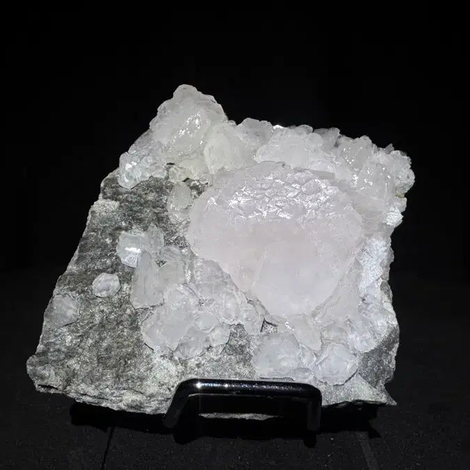 [BUNJANG] Pink Aragonite with Dragon Scale Pattern Mineral Specimen / 용비늘 형태의 핑크 방해석  모암 포함