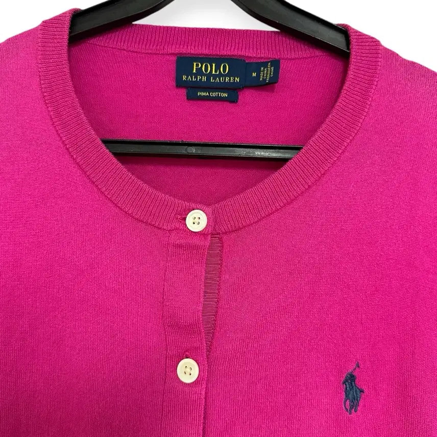 [BUNJANG] Polo Ralph Lauren Pima Cotton Cardigan / 폴로 랄프로렌 피마코튼 가디건