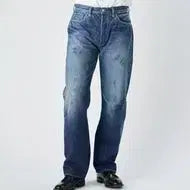 [BUNJANG] Full Count 1344-0105 More Than Real Wide Denim Jeans / 풀카운트 1344-0105 모어 댄 리얼 와이드 데님 인디고 블루