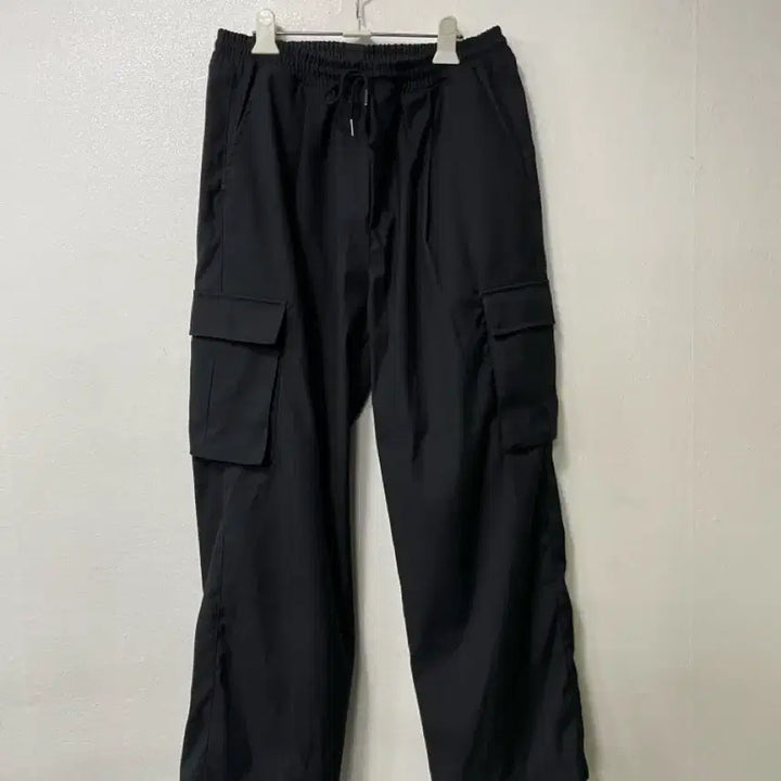 [BUNJANG] Vintage9 Not For Nerds Black Cargo Jogger Pants / 빈티지구 낫포너드 블랙 카고 조거 팬츠