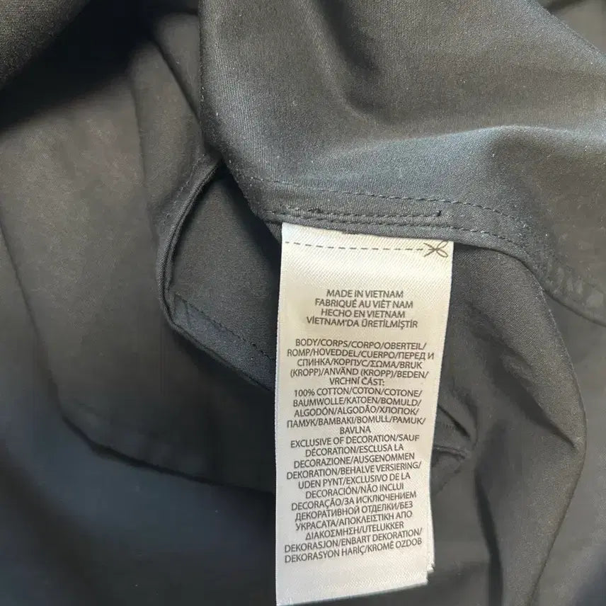 [SOLD OUT] 새상품) 폴로 랄프로렌 블랙 셔츠 드레스(코튼 드로코드 셔츠드레스)