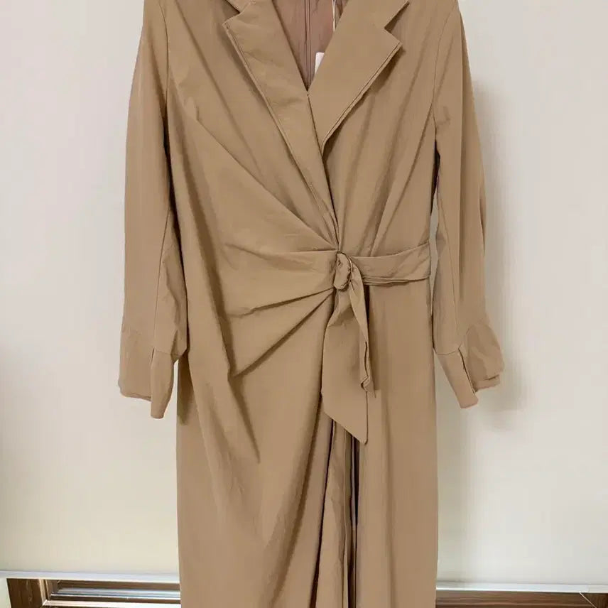 [BUNJANG] SOOS Beige Long Dress / SOOS 수스 원피스 새상품
