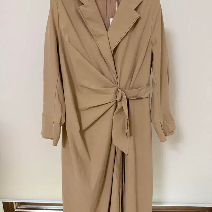 [BUNJANG] SOOS Beige Long Dress / SOOS 수스 원피스 새상품