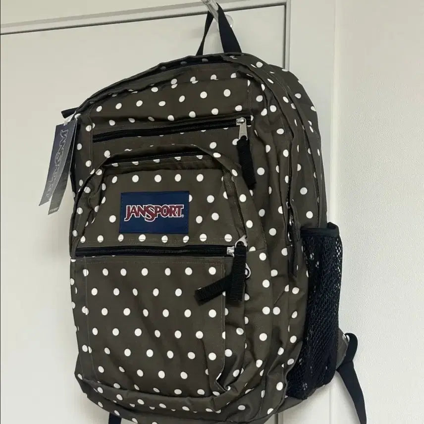 [BUNJANG] JanSport Backpack Khaki Dot / (새상품)잔스포츠 백팩 카키 도트