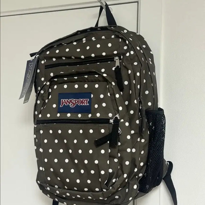 [BUNJANG] JanSport Backpack Khaki Dot / (새상품)잔스포츠 백팩 카키 도트