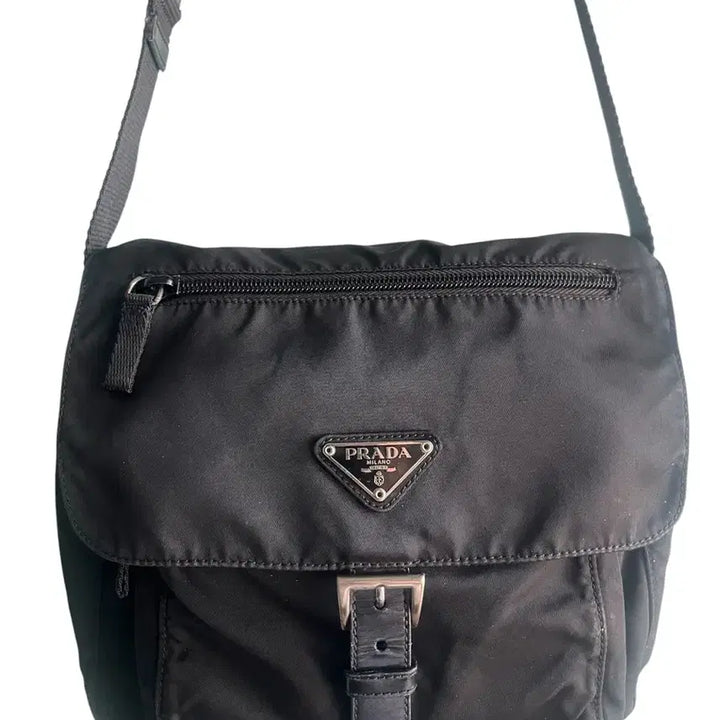 [BUNJANG] Prada Pocono Nylon Messenger Bag / [OS] 프라다 포코노 나일론 버클 메신저백 크로스백 