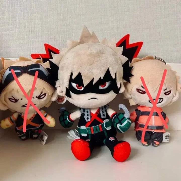 [BUNJANG] My Hero Academia Katsuki Bakugo Plush Doll / 나의 히어로 아카데미아 나히아 히로아카 바쿠고 카츠키 누이 인형